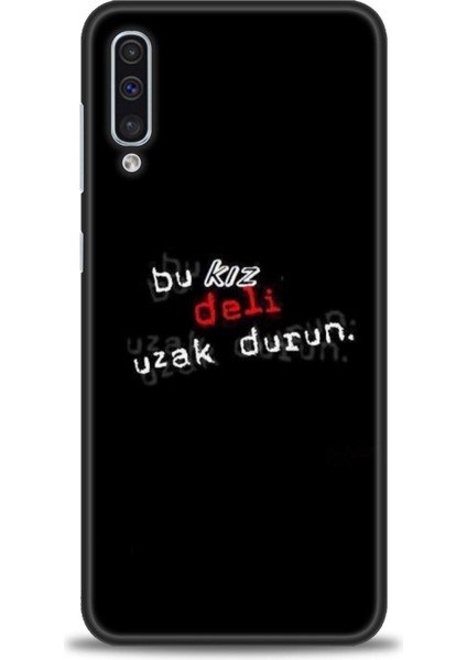 Samsung Galaxy A50 Hd Baskılı Kılıf + Seramik Tam Kaplayan Ekran Koruyucu 398