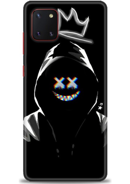 Samsung Galaxy A81 Hd Baskılı Kılıf + Seramik Tam Kaplayan Ekran Koruyucu 351