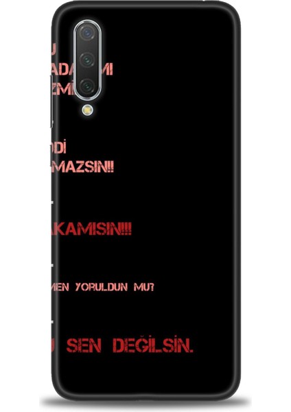 Xiaomi Mi 9 Se Kılıf Hd Baskılı Kılıf + Seramik Tam Kaplayan Ekran Koruyucu 391