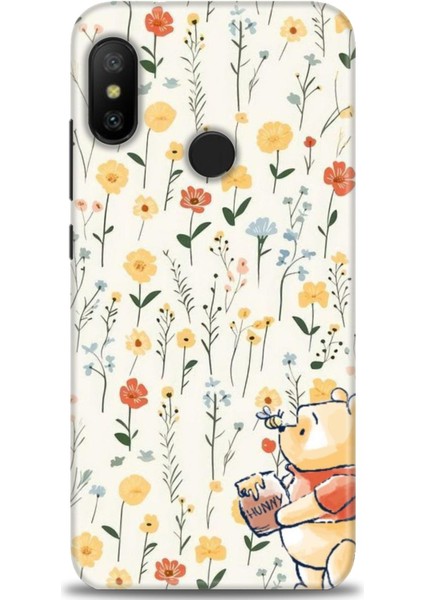 Xiaomi Mi A2 Lite Kılıf Hd Baskılı Kılıf + Seramik Tam Kaplayan Ekran Koruyucu 56