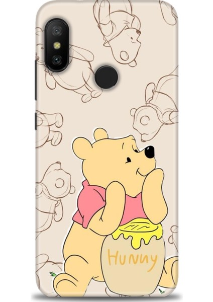 Xiaomi Mi A2 Lite Kılıf Hd Baskılı Kılıf + Seramik Tam Kaplayan Ekran Koruyucu 58