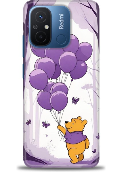 Xiaomi Redmi 12C Kılıf Hd Baskılı Kılıf + Seramik Tam Kaplayan Ekran Koruyucu 59