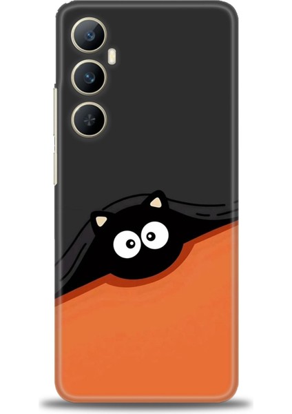 Realme C65 4g Kılıf Hd Baskılı Kılıf + Seramik Tam Kaplayan Ekran Koruyucu 80