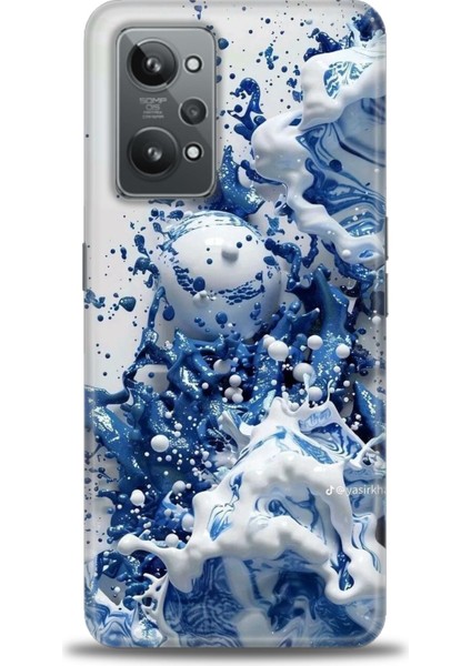 Realme Gt2 Kılıf Hd Baskılı Kılıf + Seramik Tam Kaplayan Ekran Koruyucu 327