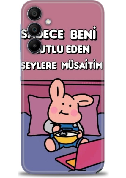 Samsung Galaxy A25 5g Hd Baskılı Kılıf + Seramik Tam Kaplayan Ekran Koruyucu 166