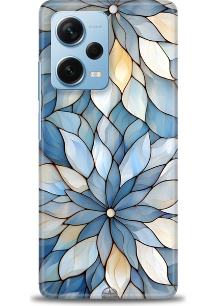 Xiaomi Redmi Note 12 Pro Plus Hd Baskılı Kılıf + Seramik Tam Kaplayan Ekran Koruyucu 332