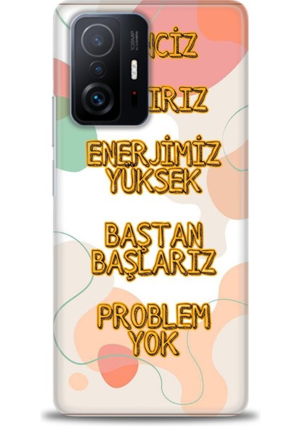 Xiaomi Mi 11T Kılıf Hd Baskılı Kılıf + Seramik Tam Kaplayan Ekran Koruyucu 170