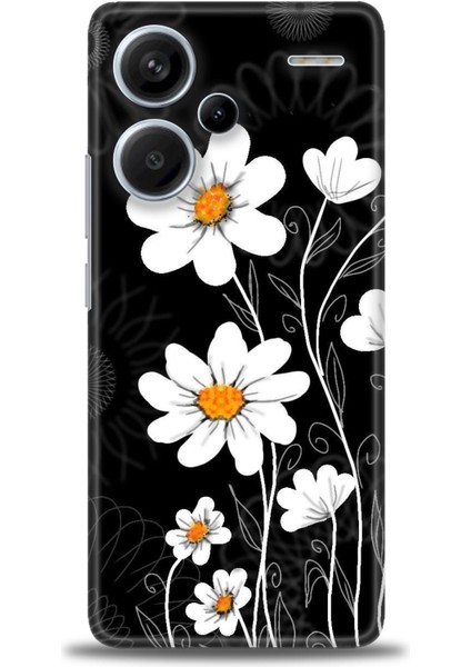 Xiaomi Redmi Note 13 Pro Plus Hd Baskılı Kılıf + Seramik Tam Kaplayan Ekran Koruyucu 133