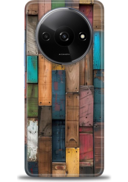 Xiaomi Redmi A3 4g 2024 Hd Baskılı Kılıf + Seramik Tam Kaplayan Ekran Koruyucu 330