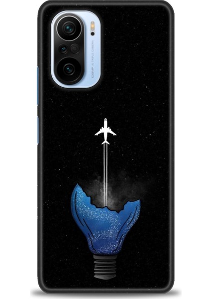 Xiaomi Redmi K40 Pro Hd Baskılı Kılıf + Seramik Tam Kaplayan Ekran Koruyucu 383