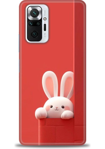 Xiaomi Redmi Note 10 Pro Hd Baskılı Kılıf + Seramik Tam Kaplayan Ekran Koruyucu 77