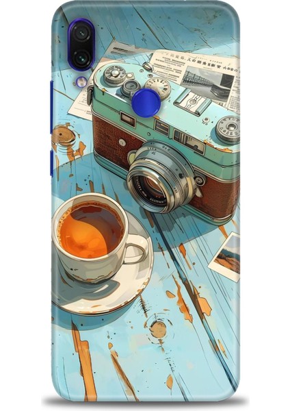 Xiaomi Redmi Note 7 Hd Baskılı Kılıf + Seramik Tam Kaplayan Ekran Koruyucu 269