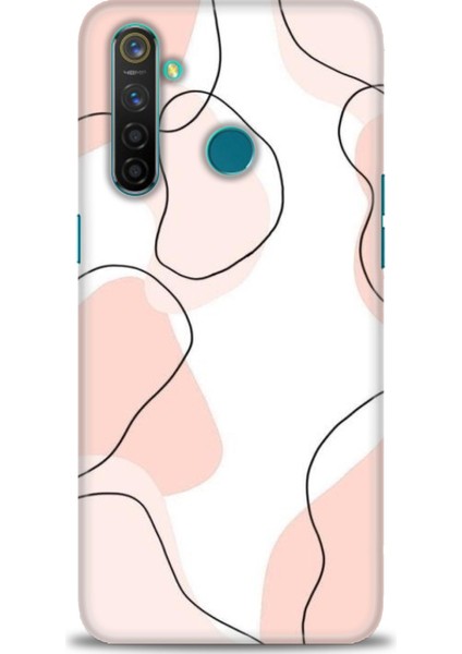 Realme 5 Pro Kılıf Hd Baskılı Kılıf + Seramik Tam Kaplayan Ekran Koruyucu 180