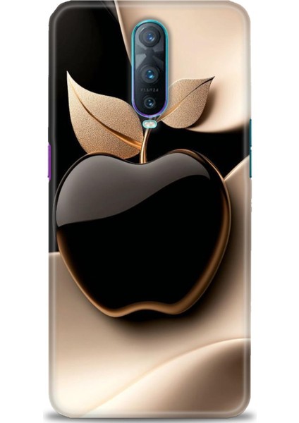 Oppo RX17 Pro Kılıf Hd Baskılı Kılıf + Seramik Tam Kaplayan Ekran Koruyucu 350