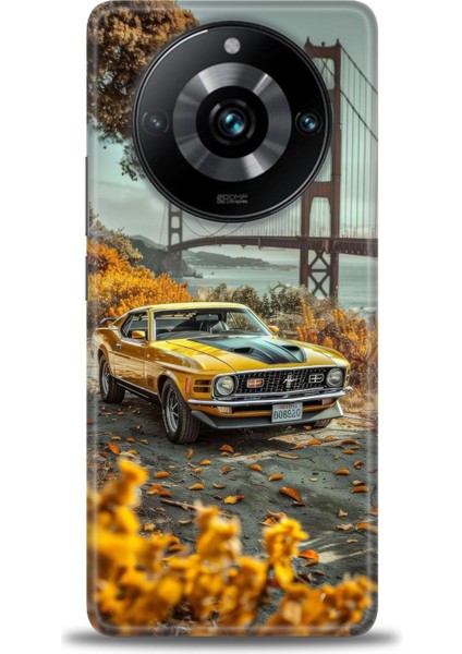Realme 11 Pro Plus Kılıf Hd Baskılı Kılıf + Seramik Tam Kaplayan Ekran Koruyucu 105