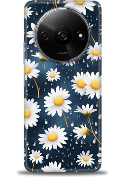 Xiaomi Redmi A3 4g 2024 Hd Baskılı Kılıf + Seramik Tam Kaplayan Ekran Koruyucu 132