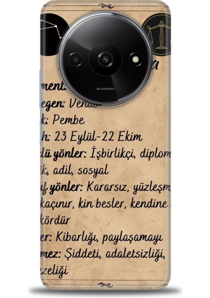 Xiaomi Redmi A3 4g 2024 Hd Baskılı Kılıf + Seramik Tam Kaplayan Ekran Koruyucu 477