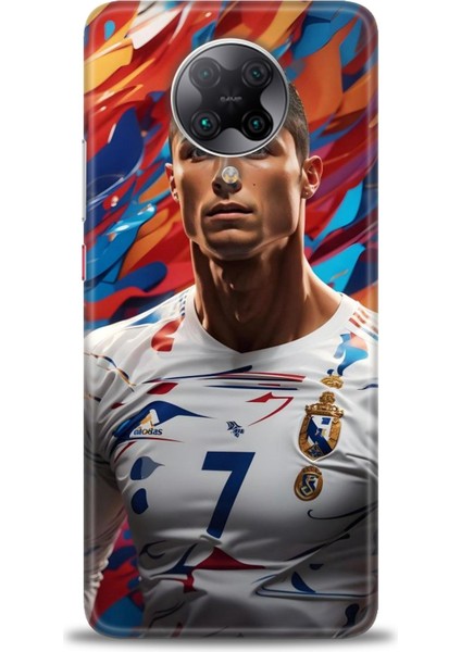 Xiaomi Redmi K30 Pro Hd Baskılı Kılıf + Seramik Tam Kaplayan Ekran Koruyucu 6
