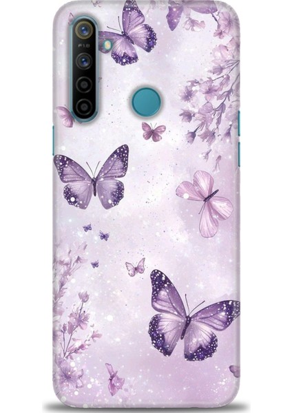 Realme C3 Kılıf Hd Baskılı Kılıf + Seramik Tam Kaplayan Ekran Koruyucu 292