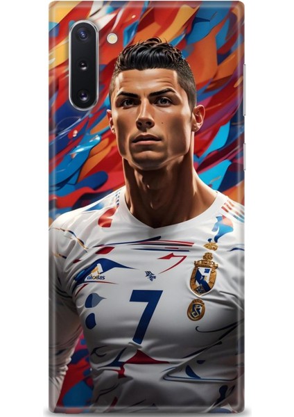 Samsung Galaxy Note 10 Hd Baskılı Kılıf + Seramik Tam Kaplayan Ekran Koruyucu 6