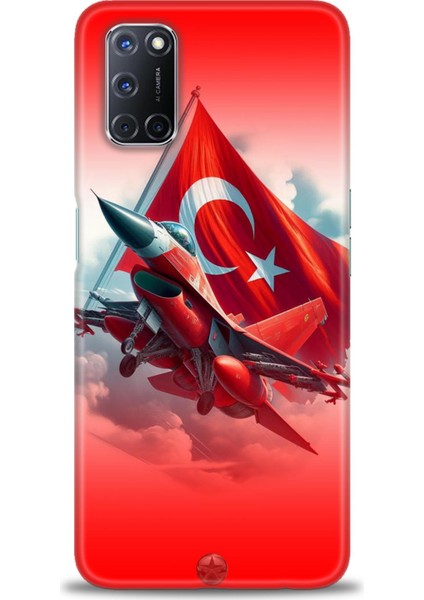 Oppo A92 Kılıf Hd Baskılı Kılıf + Seramik Tam Kaplayan Ekran Koruyucu 38