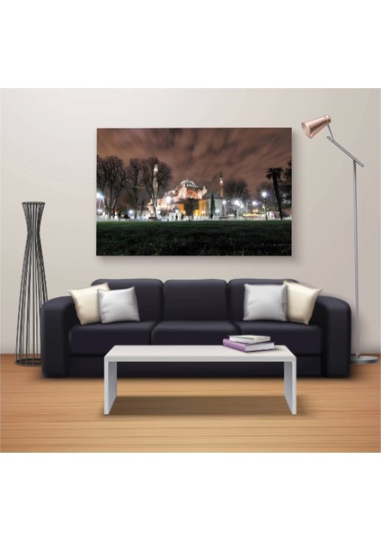 Marsilyan- Dekoratif Baskı Özel Tasarım Dikdödrtgen Kanvas Tablo 158