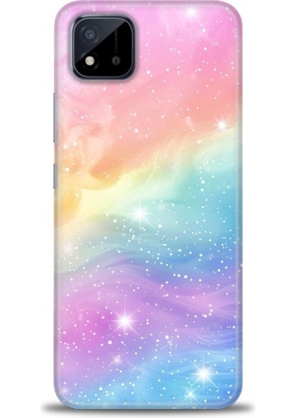 Realme C11 2021 Kılıf Hd Baskılı Kılıf + Seramik Tam Kaplayan Ekran Koruyucu 422