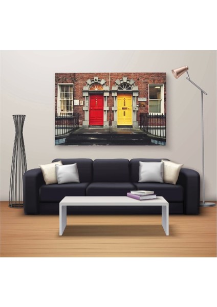 - Dekoratif Baskı Özel Tasarım Dikdödrtgen Kanvas Tablo 183