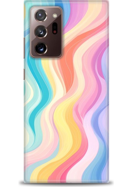 Samsung Galaxy Note 20 Ultra Hd Baskılı Kılıf + Seramik Tam Kaplayan Ekran Koruyucu 424