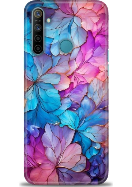 Realme C3 Kılıf Hd Baskılı Kılıf + Seramik Tam Kaplayan Ekran Koruyucu 325