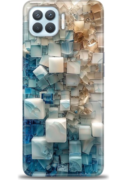 Oppo Reno 4 Lite Kılıf Hd Baskılı Kılıf + Seramik Tam Kaplayan Ekran Koruyucu 326