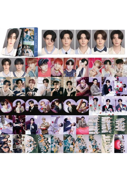 '' 4th Debut Anniversary '' Çift Yön Baskılı Lomo Card Seti