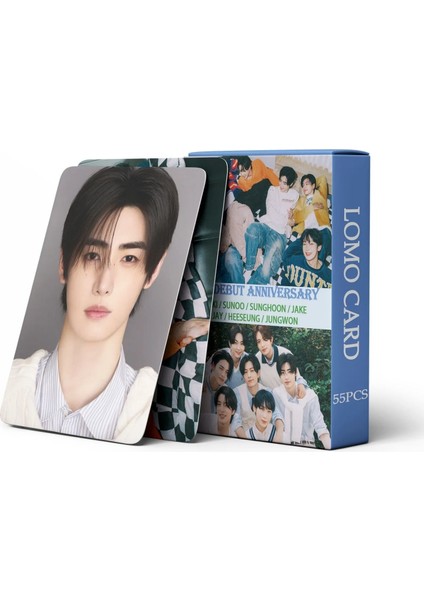 '' 4th Debut Anniversary '' Çift Yön Baskılı Lomo Card Seti