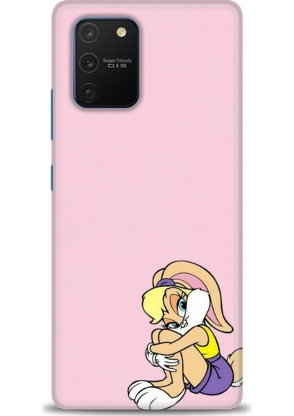 Samsung Galaxy S10 Lite Hd Baskılı Kılıf + Seramik Tam Kaplayan Ekran Koruyucu 409