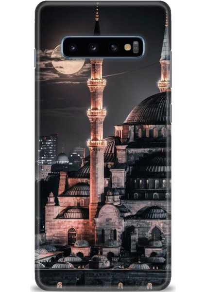 Samsung Galaxy S10 Plus Hd Baskılı Kılıf + Seramik Tam Kaplayan Ekran Koruyucu 230