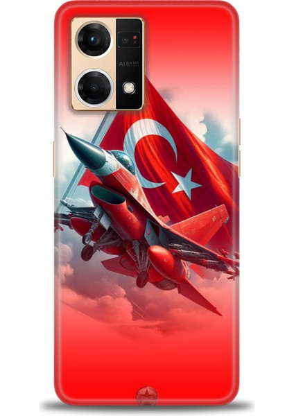Oppo Reno 7 Kılıf Hd Baskılı Kılıf + Seramik Tam Kaplayan Ekran Koruyucu 38