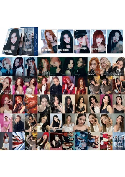 '' Untouchable '' Çift Yön Baskılı Lomo Card Seti