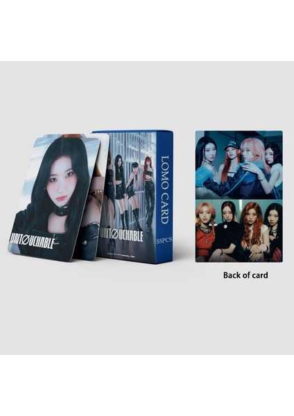 '' Untouchable '' Çift Yön Baskılı Lomo Card Seti
