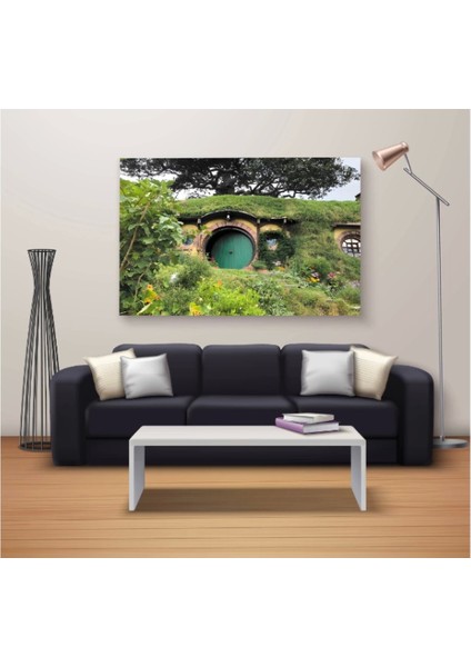 Marsilyan- Dekoratif Baskı Özel Tasarım Dikdödrtgen Kanvas Tablo 184