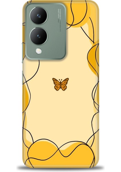 Vivo Y17S Kılıf Hd Baskılı Kılıf + Seramik Tam Kaplayan Ekran Koruyucu 184