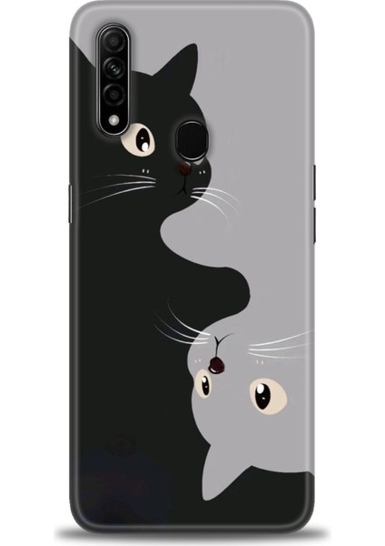 Oppo A31 Kılıf Hd Baskılı Kılıf + Seramik Tam Kaplayan Ekran Koruyucu 67