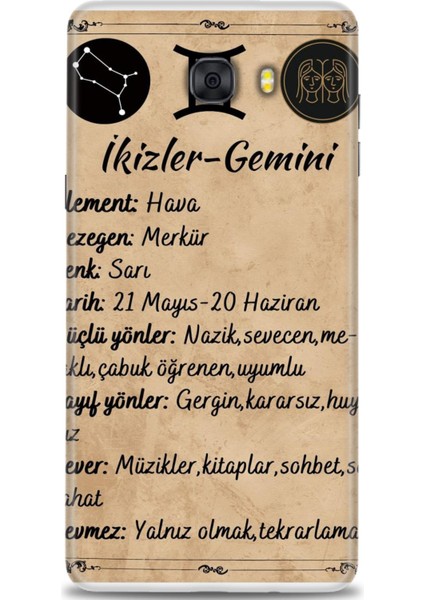 Samsung Galaxy C9 Pro Hd Baskılı Kılıf + Seramik Tam Kaplayan Ekran Koruyucu 471