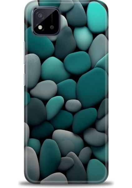 Realme C11 2021 Kılıf Hd Baskılı Kılıf + Seramik Tam Kaplayan Ekran Koruyucu 346