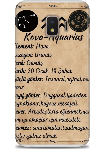 Samsung Galaxy J2 Core Hd Baskılı Kılıf + Seramik Tam Kaplayan Ekran Koruyucu 476