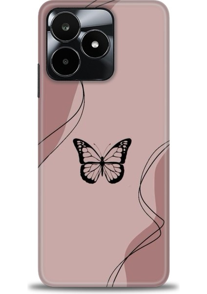 Realme C53 Kılıf Hd Baskılı Kılıf + Seramik Tam Kaplayan Ekran Koruyucu 183