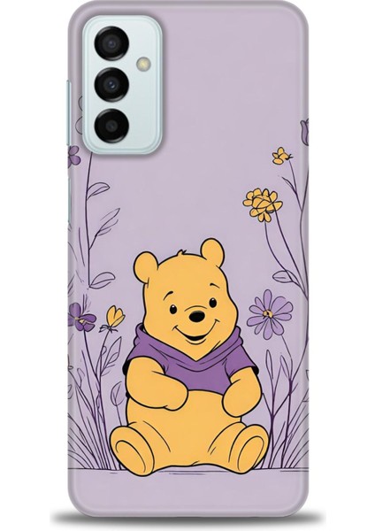 Samsung Galaxy M13 Hd Baskılı Kılıf + Seramik Tam Kaplayan Ekran Koruyucu 55