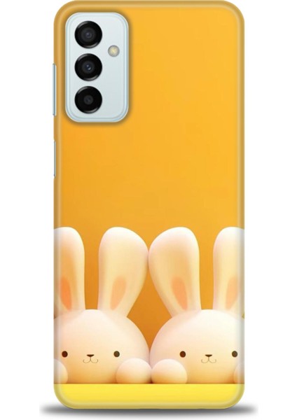 Samsung Galaxy M13 Hd Baskılı Kılıf + Seramik Tam Kaplayan Ekran Koruyucu 78