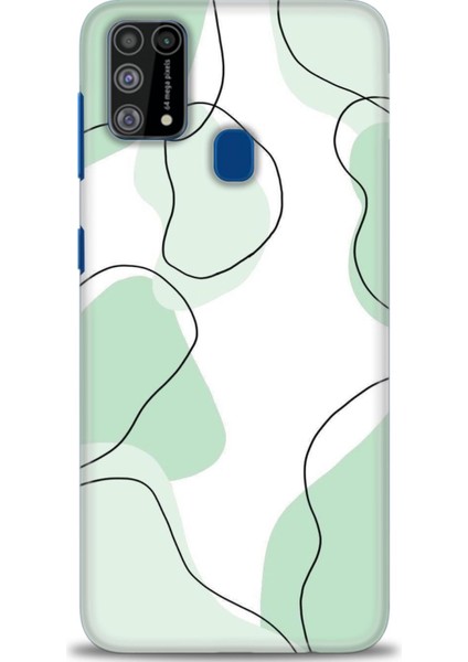 Samsung Galaxy M31 Hd Baskılı Kılıf + Seramik Tam Kaplayan Ekran Koruyucu 175