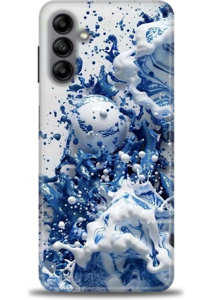 Samsung Galaxy A04S Hd Baskılı Kılıf + Seramik Tam Kaplayan Ekran Koruyucu 327