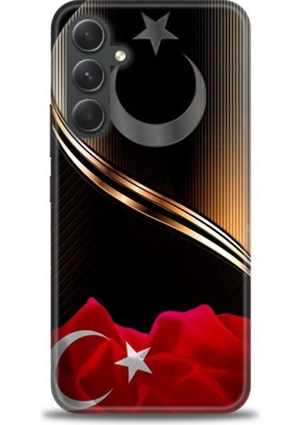 Samsung Galaxy A54 Hd Baskılı Kılıf + Seramik Tam Kaplayan Ekran Koruyucu 33